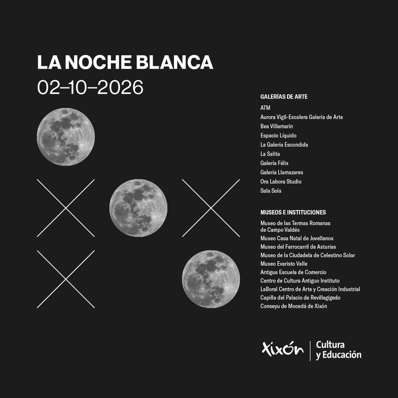 Noche Blanca Gijón 2026 | Arte, charla y subasta emocional
