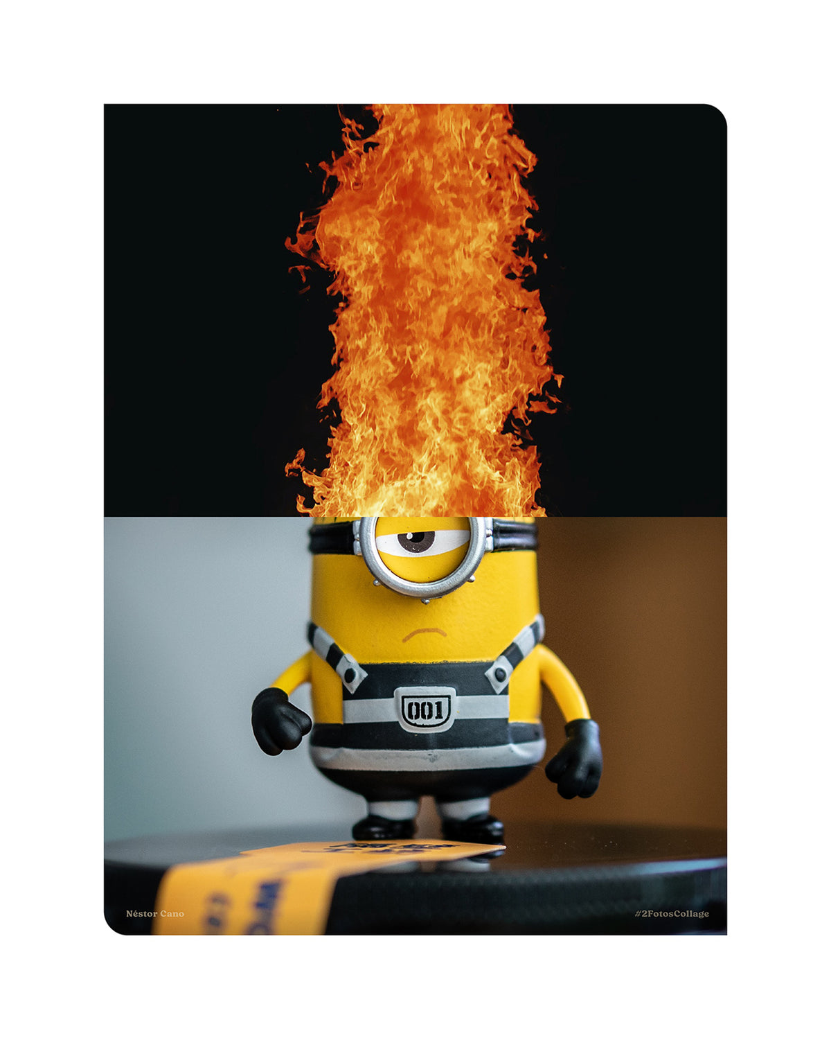 Fire! / 30 x 40 cm / Serie limitada a 3 obras