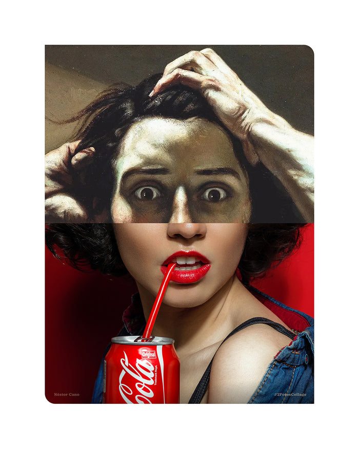 Le Désespéré/CocaCoubert  / 30 x 40 cm / Serie limitada a 3 obras