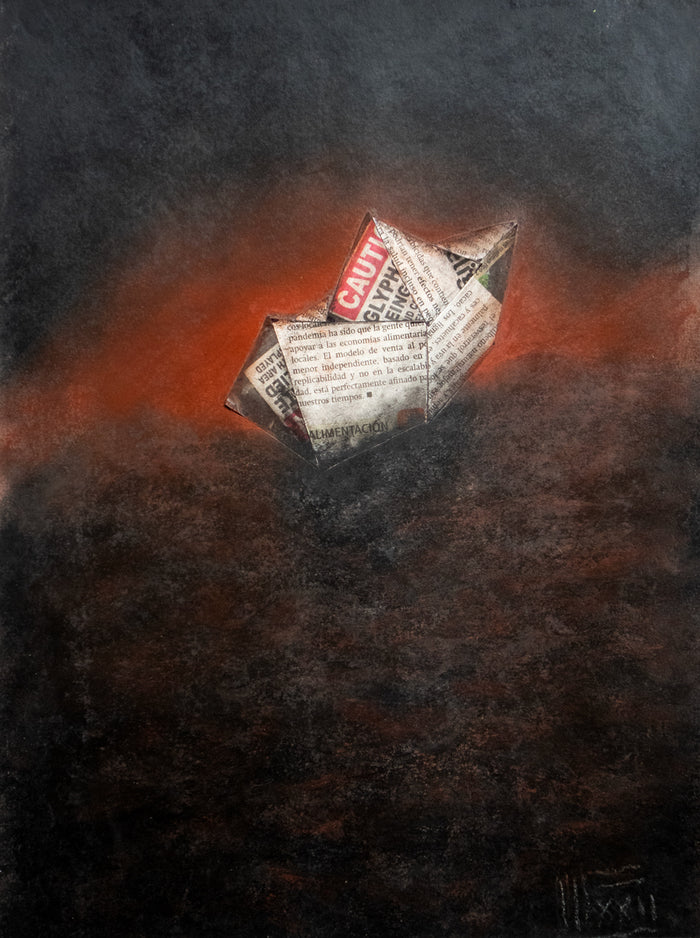 Barcos de papel 1 / Mario Ferrari / 30 x 40 cm