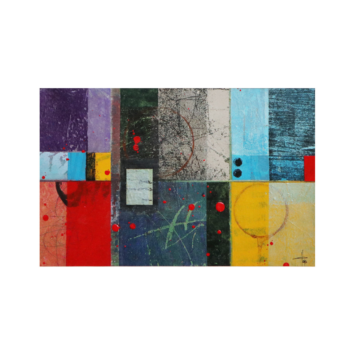 Tierras Parceladas / 21 x 29,5 cm / Alejo González
