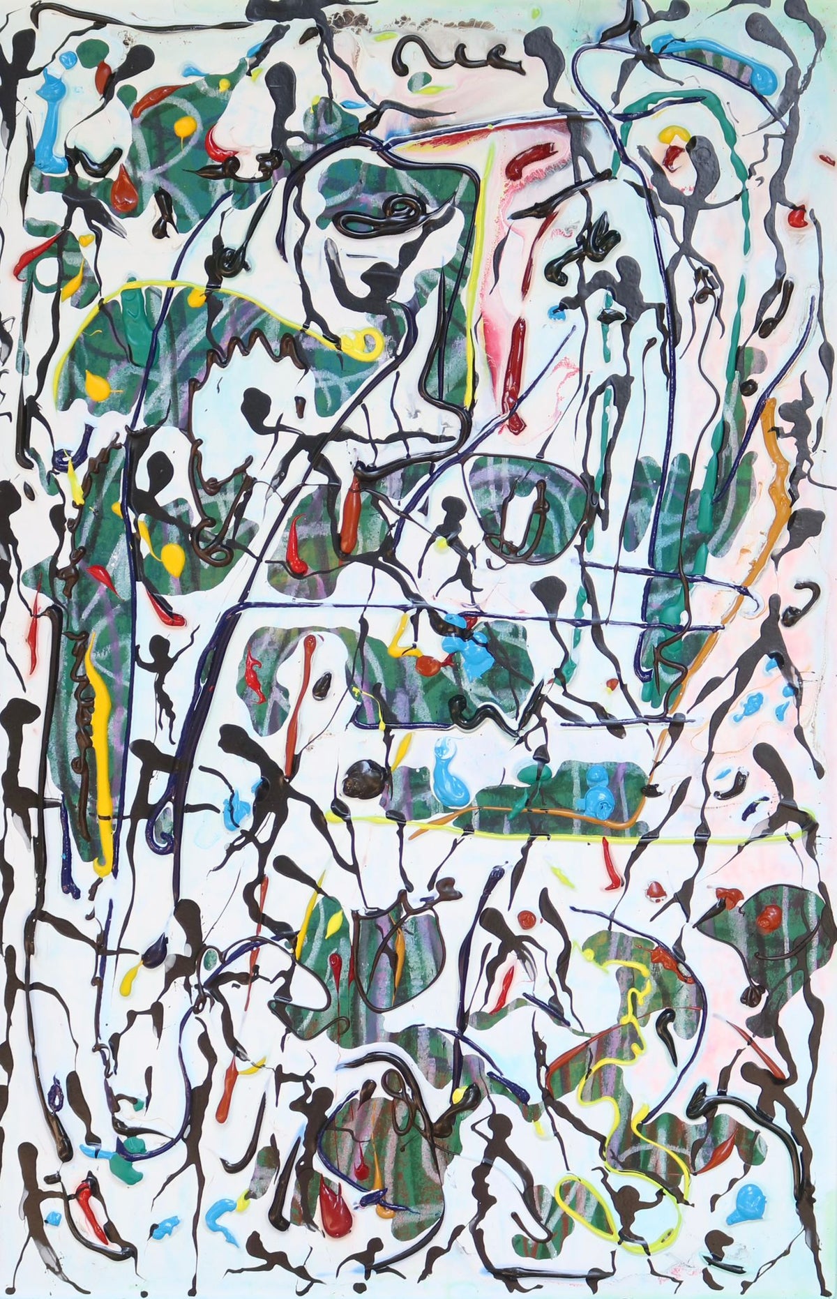 Looking for something / 40 x 60 tabla / Andrew Evans