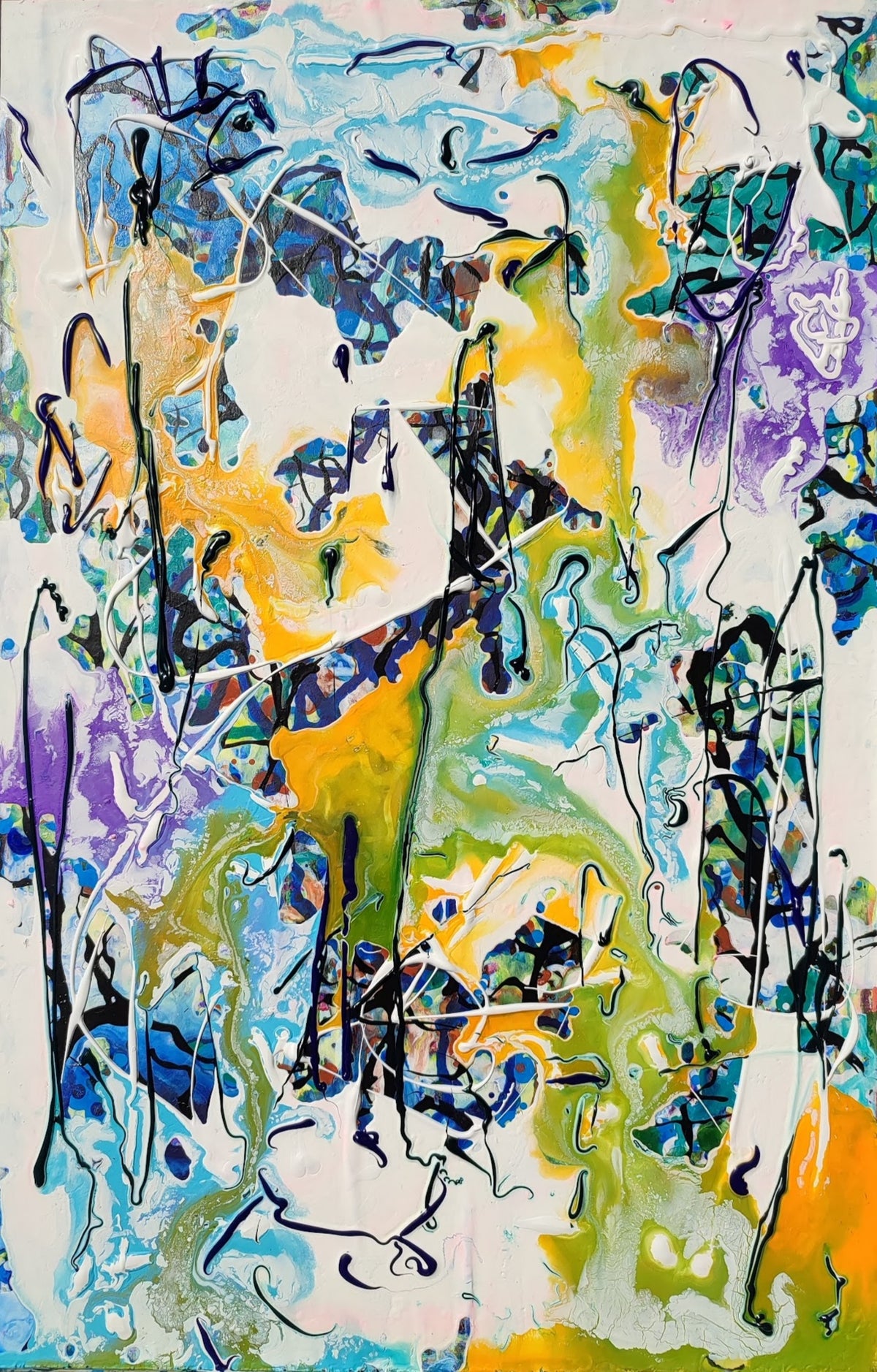 Primavera / 40x60 cm sobre tabla / Andrew Evans