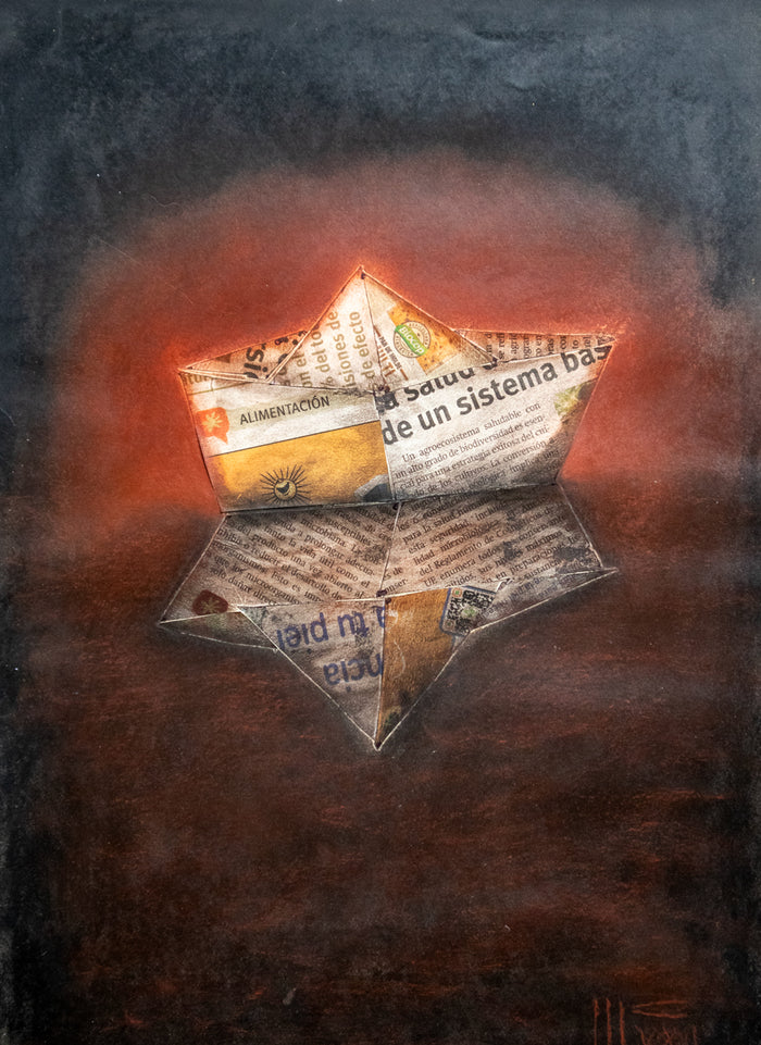 Barcos de papel 2 / Mario Ferrari / 30 x 40 cm