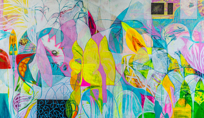Pudor y fulgor / 140 x 80 cm