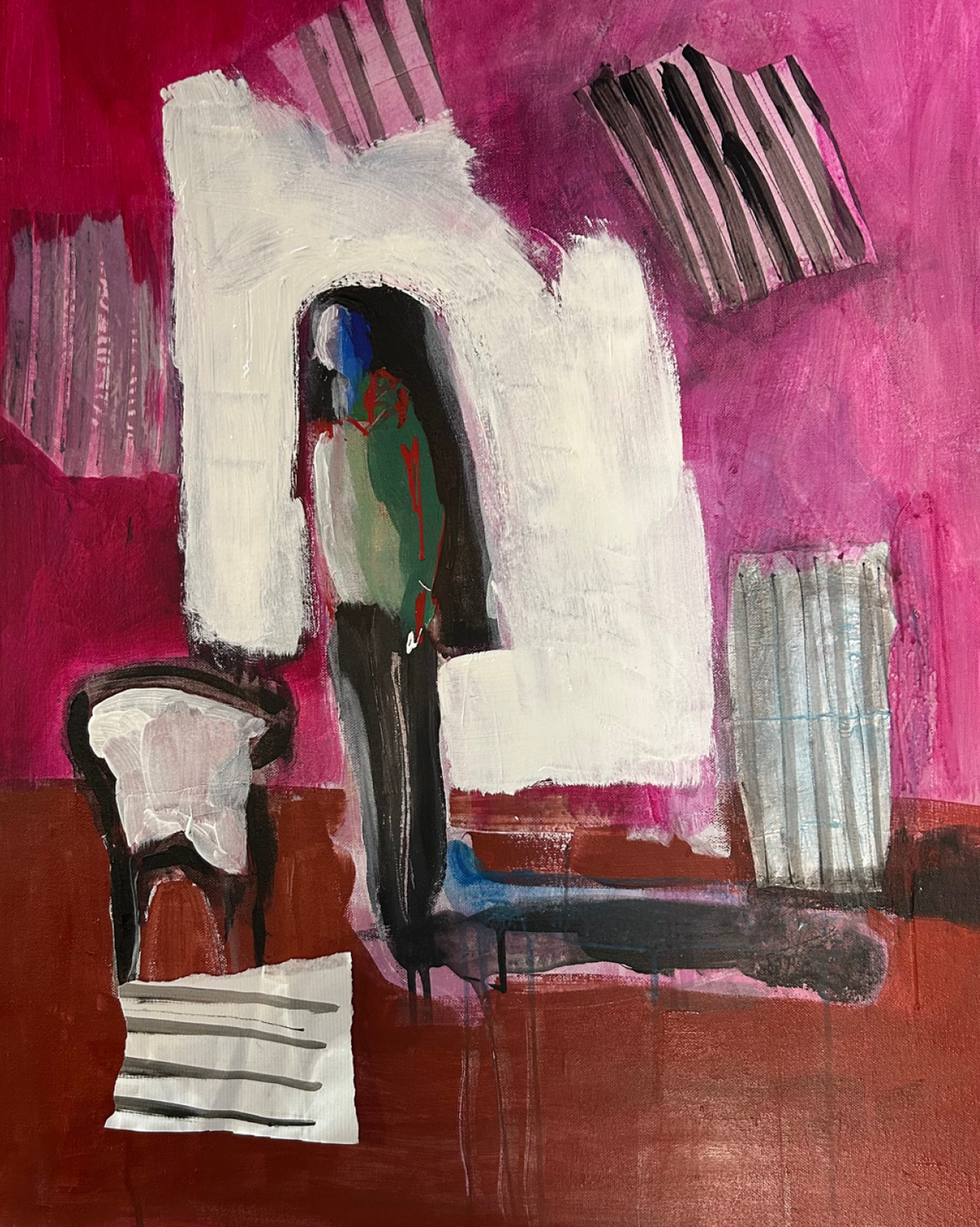 Elegía de S IV: Epílogo / 81 x 60 cm / Fernando Guimerá