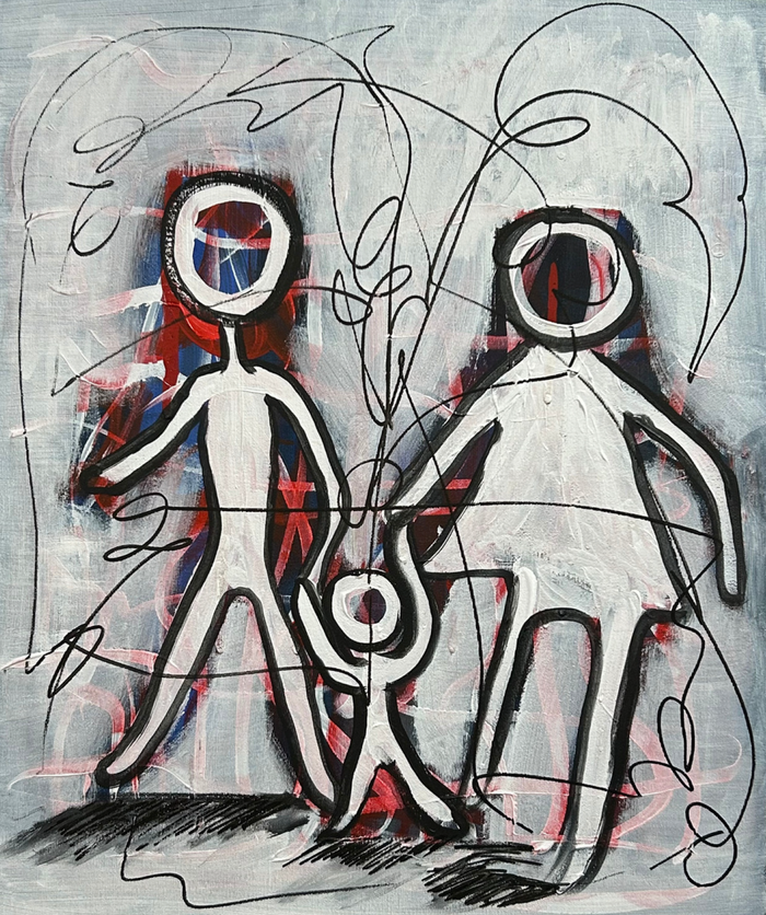 Posible familia / 55 x 46 / Fernando Guimerá