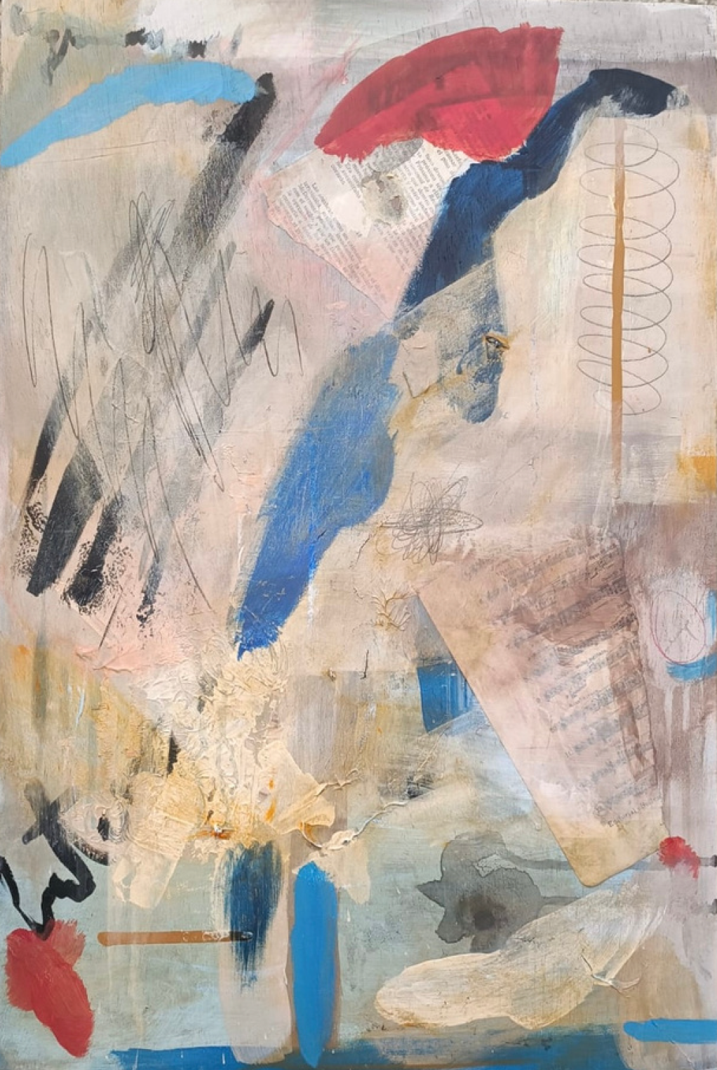 Elegía de S: Lección de Piano / 60 x 40 cm (enmarcada) / Fernando Guimerá