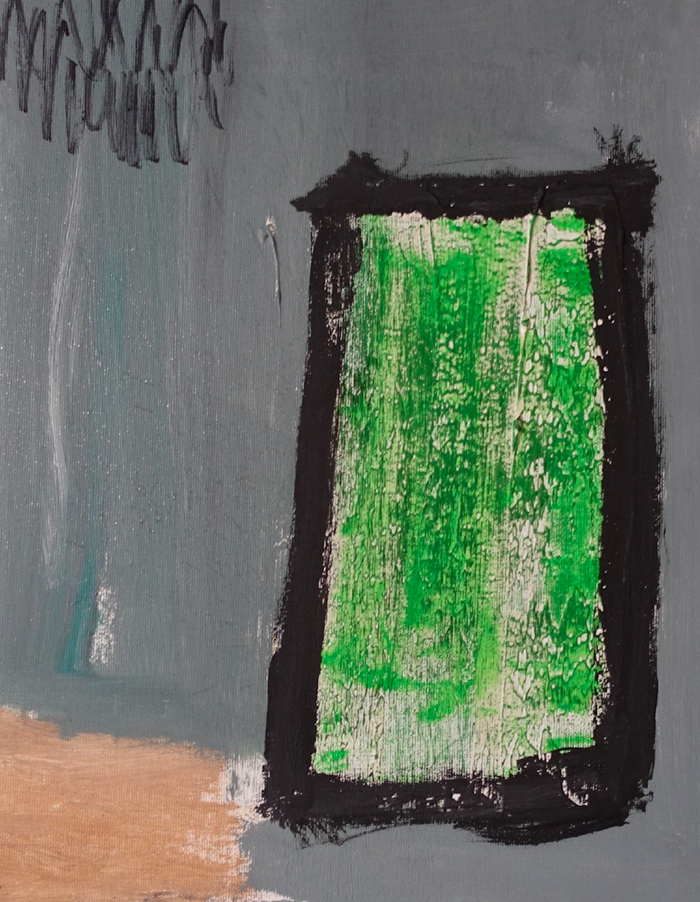 Ventana al paisaje / Obra sobre lienzo 40 x 30 cm / Iván Villapecellín