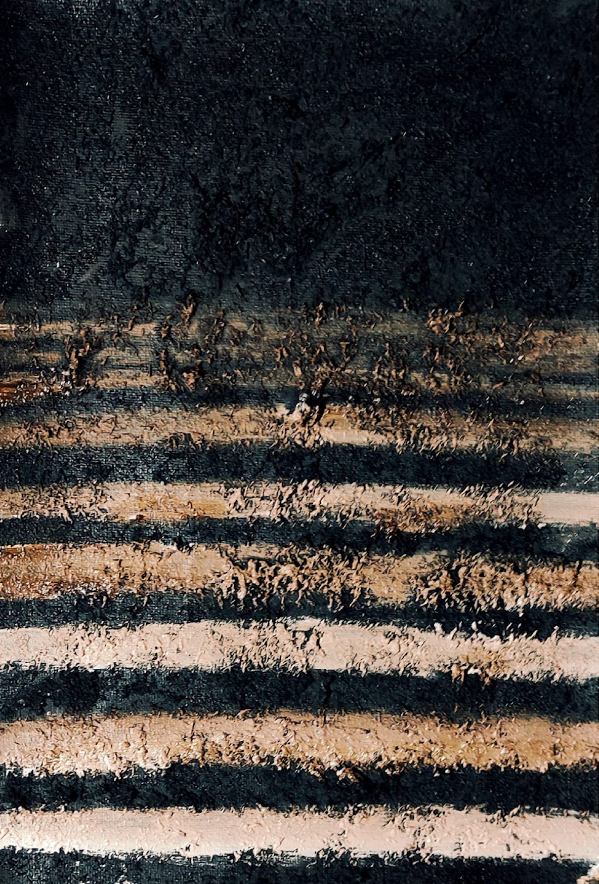 Campo Arado / Obra sobre papel de algodón 30 x 20 cm / Iván Villapecellín