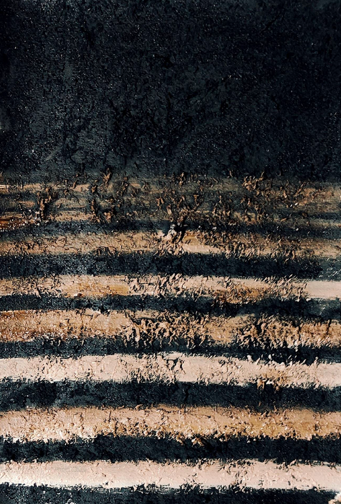 Campo Arado / Obra sobre papel de algodón 30 x 20 cm / Iván Villapecellín