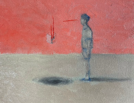 Gaza / óleo sobre lienzo 27 x 35 cm / V. Mourelo