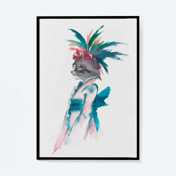 Miau - Águeda Ibisate Delmiro - 42x60cm (A2)