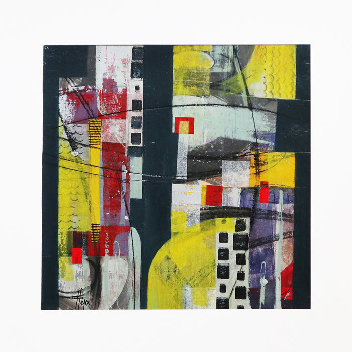 El Abrazo / 25 x 25 cm / Alejo González