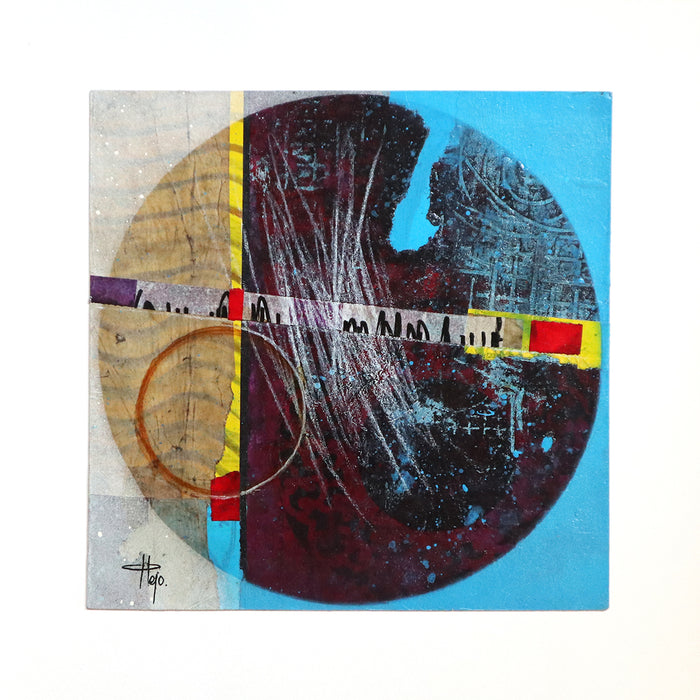La Rueda de la Fortuna / 20,5 x 20,5 cm / Alejo González