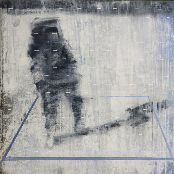 Gene Cerman-Serenitatis / Óleo sobre tabla 50 x 50 cm / V. Mourelo