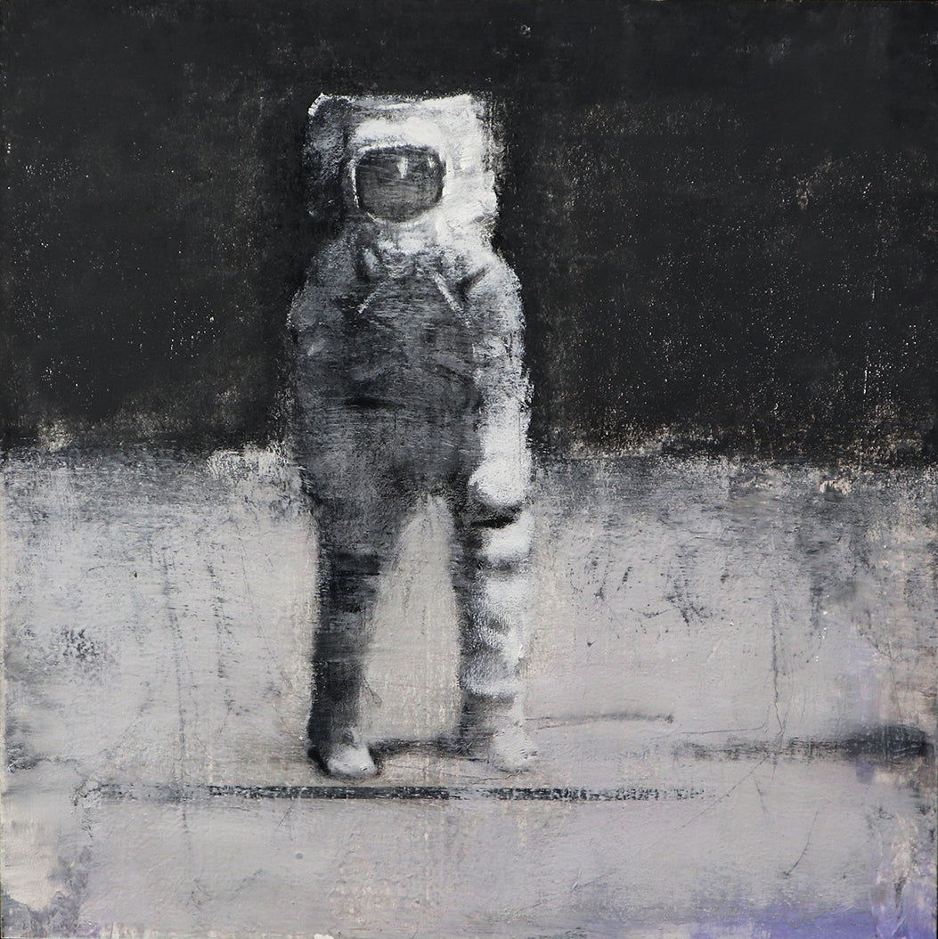 Límite Buzz / óleo sobre tabla 50 x 50 cm / V Mourelo