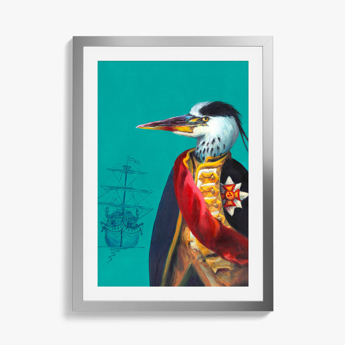Marinero de agua dulce - Lámina original, Rodrigo Fuente