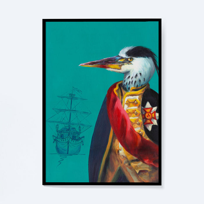 Marinero de agua dulce - Rodrigo Fuente - 42x60cm (A2)