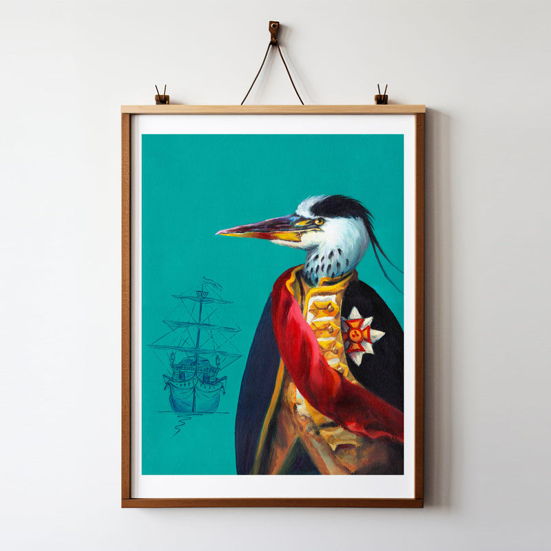 Marinero de agua dulce - Rodrigo Fuente - 42x60cm (A2)